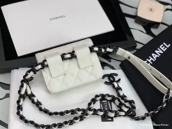 Hyper Peter CARD FLAP HOLDER CHANEL BELT 0523